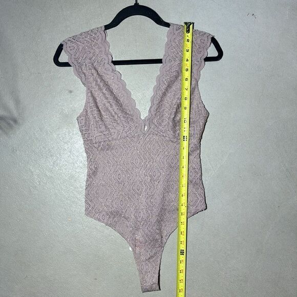 NWT MSRP $88 Free People Everyday Okay Thong Bodysuit Women's Size Small - Picture 10 of 11